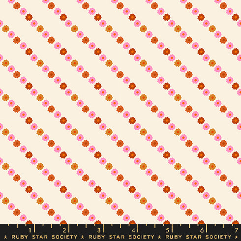 Ooh Lucky Lucky Garland Stripes in Natural RS4117 11 - Ruby Star Society Sold by the Half Yard